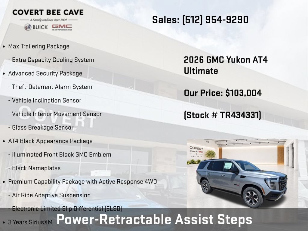 New 2026 GMC Yukon AT4 Ultimate AWD/4WD image 25