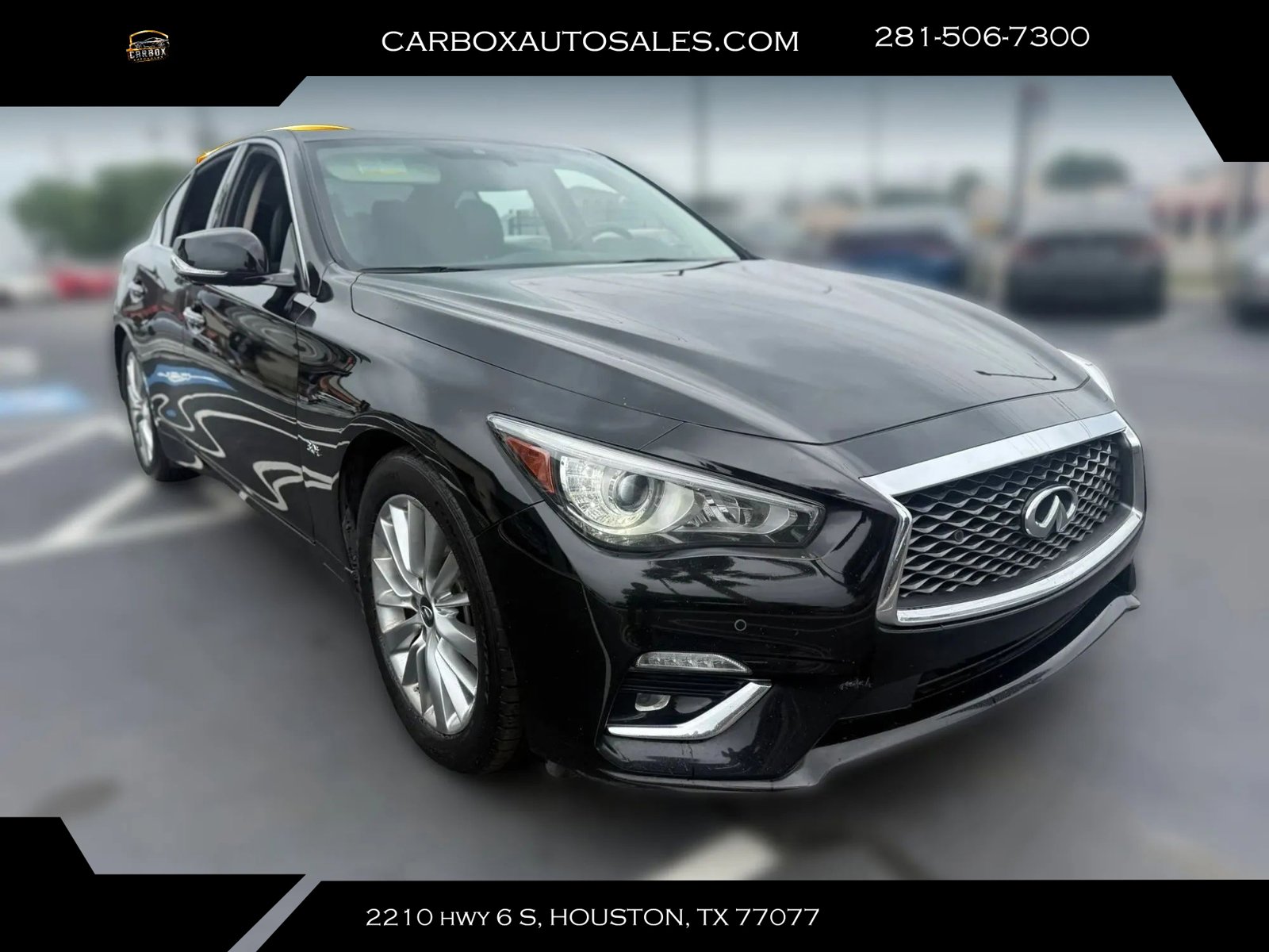 Used 2020 INFINITI Q50 Luxe w/ Essential Package (3.0T Luxe) RWD image 7