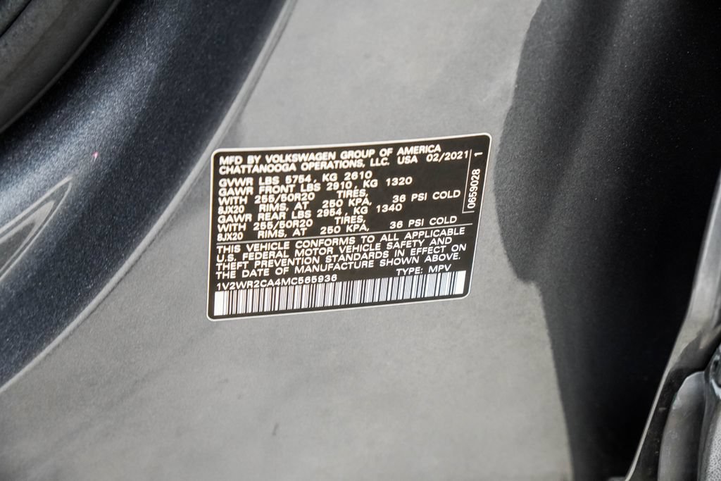 Used 2021 Volkswagen Atlas SE FWD image 43