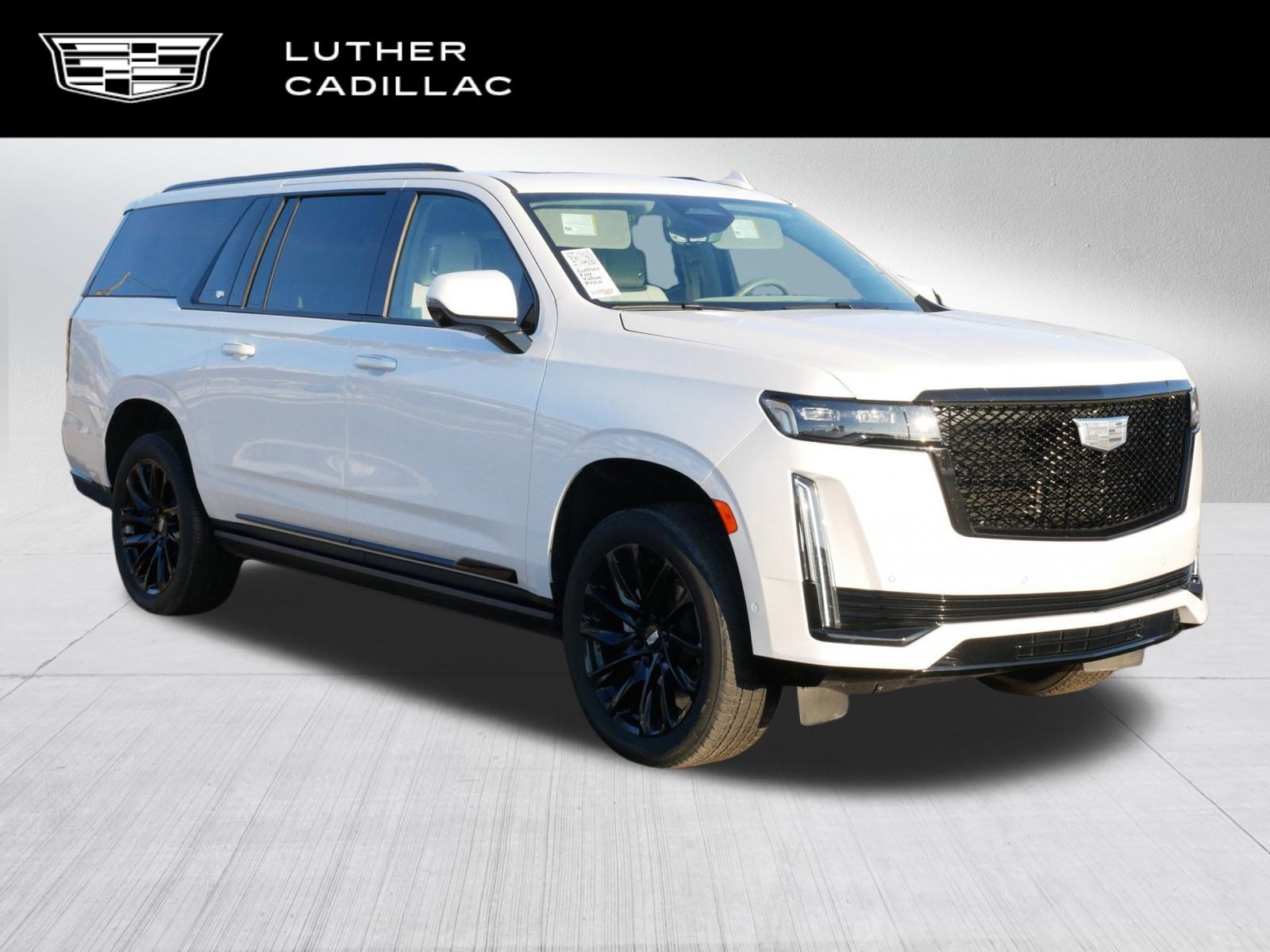 Certified 2024 Cadillac Escalade ESV Sport Platinum w/ LPO, ONYX Package image 1