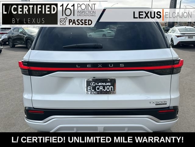 Certified 2026 Lexus TX 500h AWD w/ Technology Package image 5