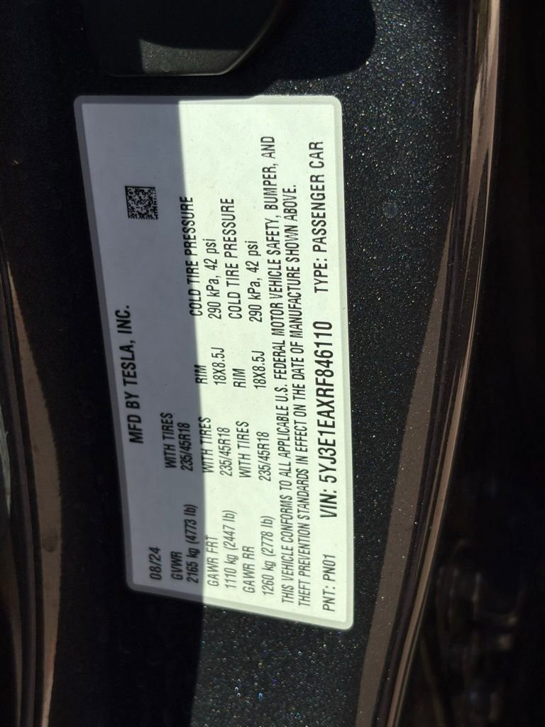 Used 2024 Tesla Model 3 Long Range image 24