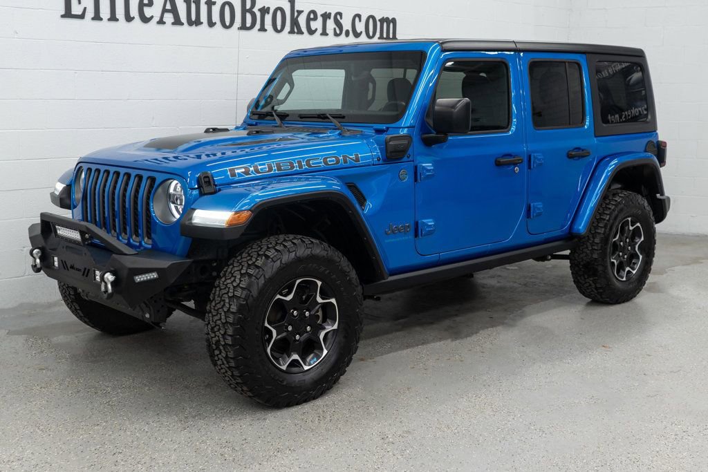 Used 2023 Jeep Wrangler Unlimited Rubicon 4xe w/ Cold Weather Group AWD/4WD image 48