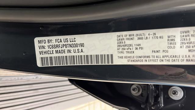 New 2026 RAM 1500 Laramie AWD/4WD image 40