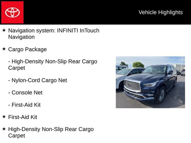 Used 2022 INFINITI QX80 Luxe w/ Cargo Package RWD image 5