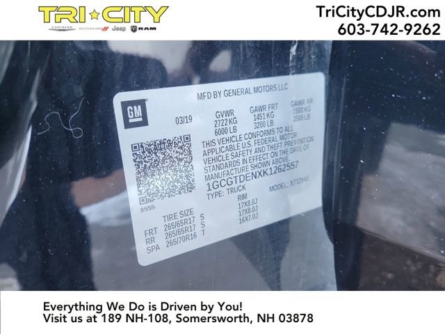 Used 2019 Chevrolet Colorado Z71 w/ Z71 Midnight Edition image 33