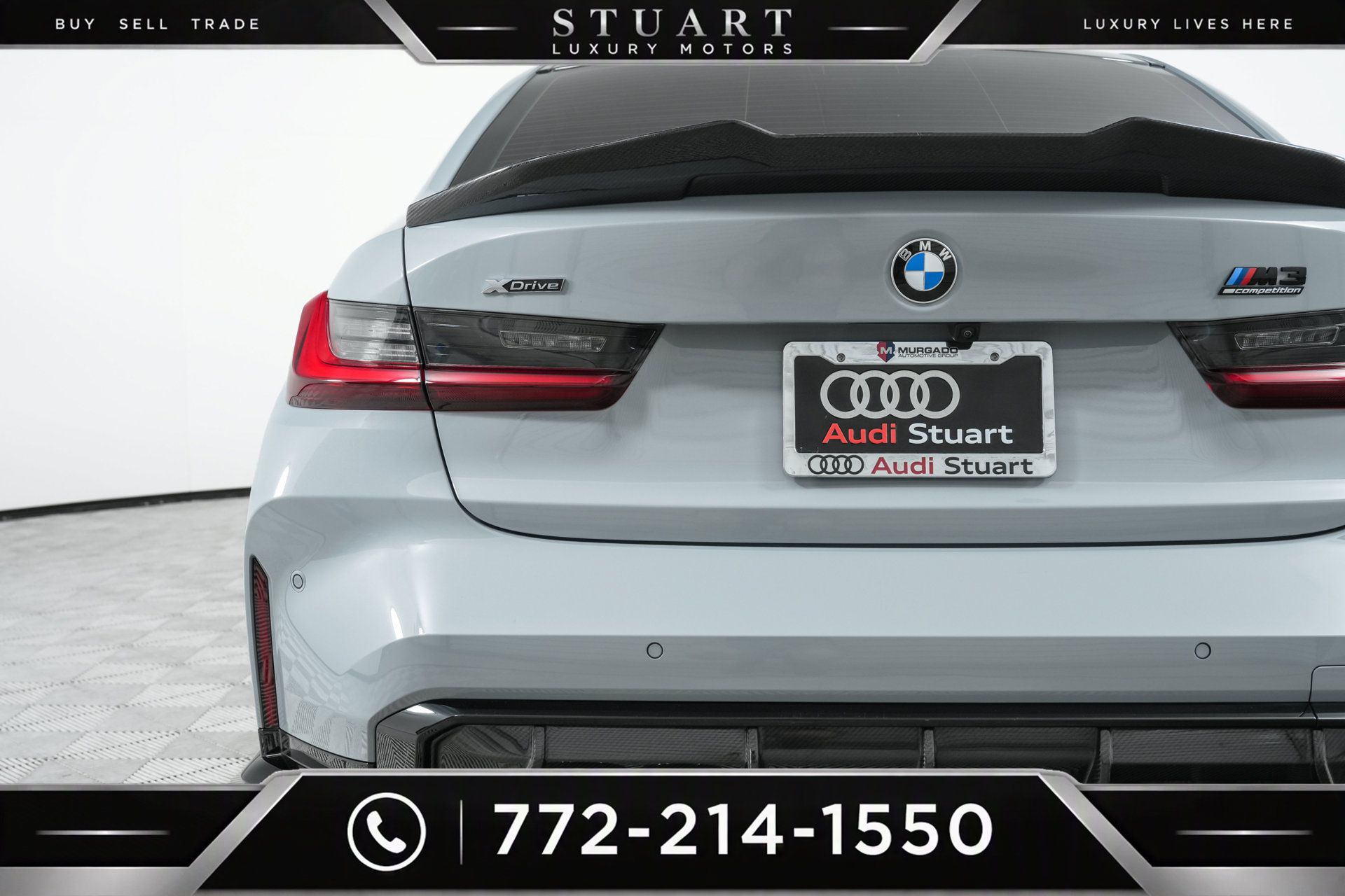 Used 2024 BMW M3 Competition w/ M Carbon Exterior Package AWD/4WD image 60