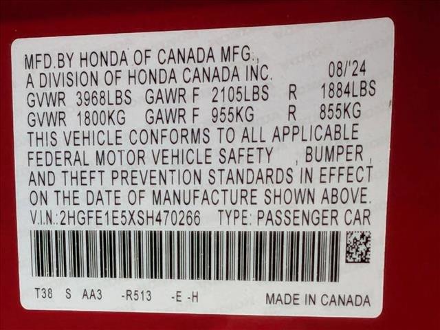 Used 2025 Honda Civic Si image 24