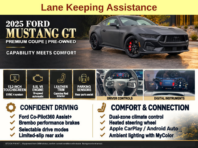 Certified 2025 Ford Mustang GT Premium RWD image 8