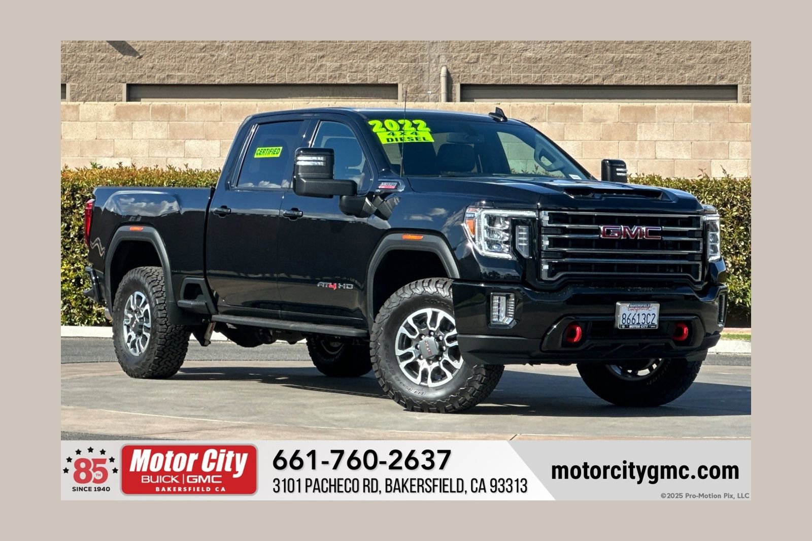 Certified 2022 GMC Sierra 2500 AT4 w/ Gooseneck/5TH Wheel Package