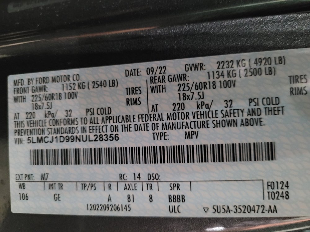Used 2022 Lincoln Corsair AWD w/ Equipment Group 101A image 33