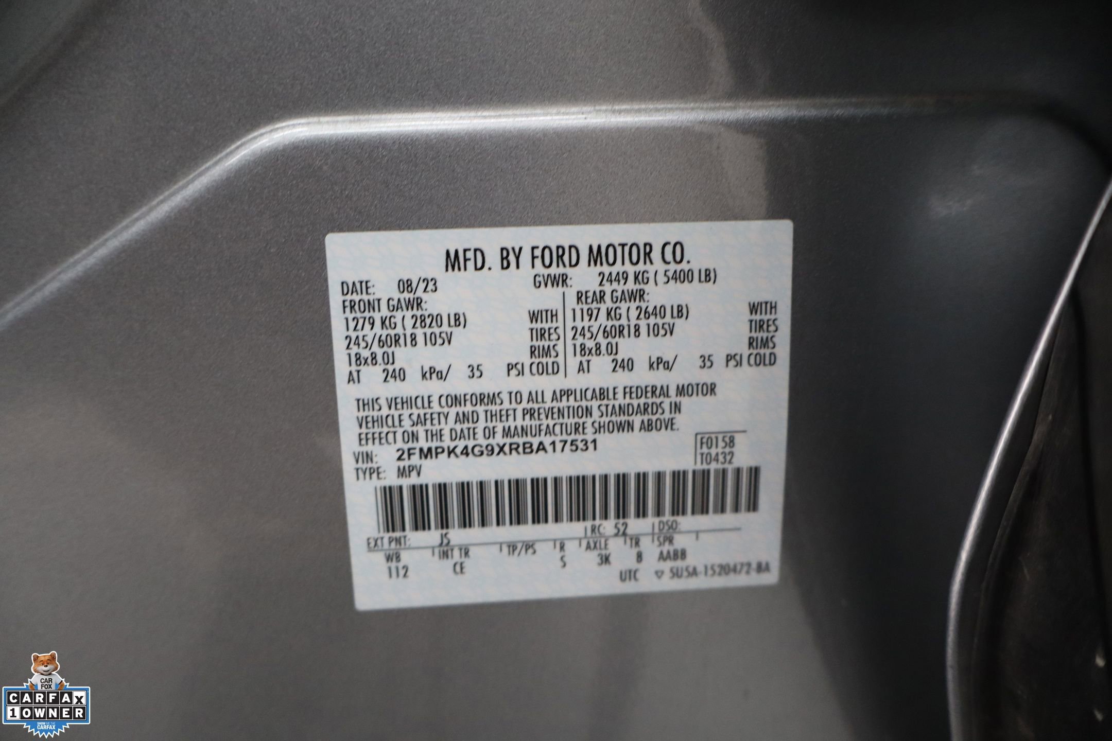 Certified 2024 Ford Edge SE AWD/4WD image 31