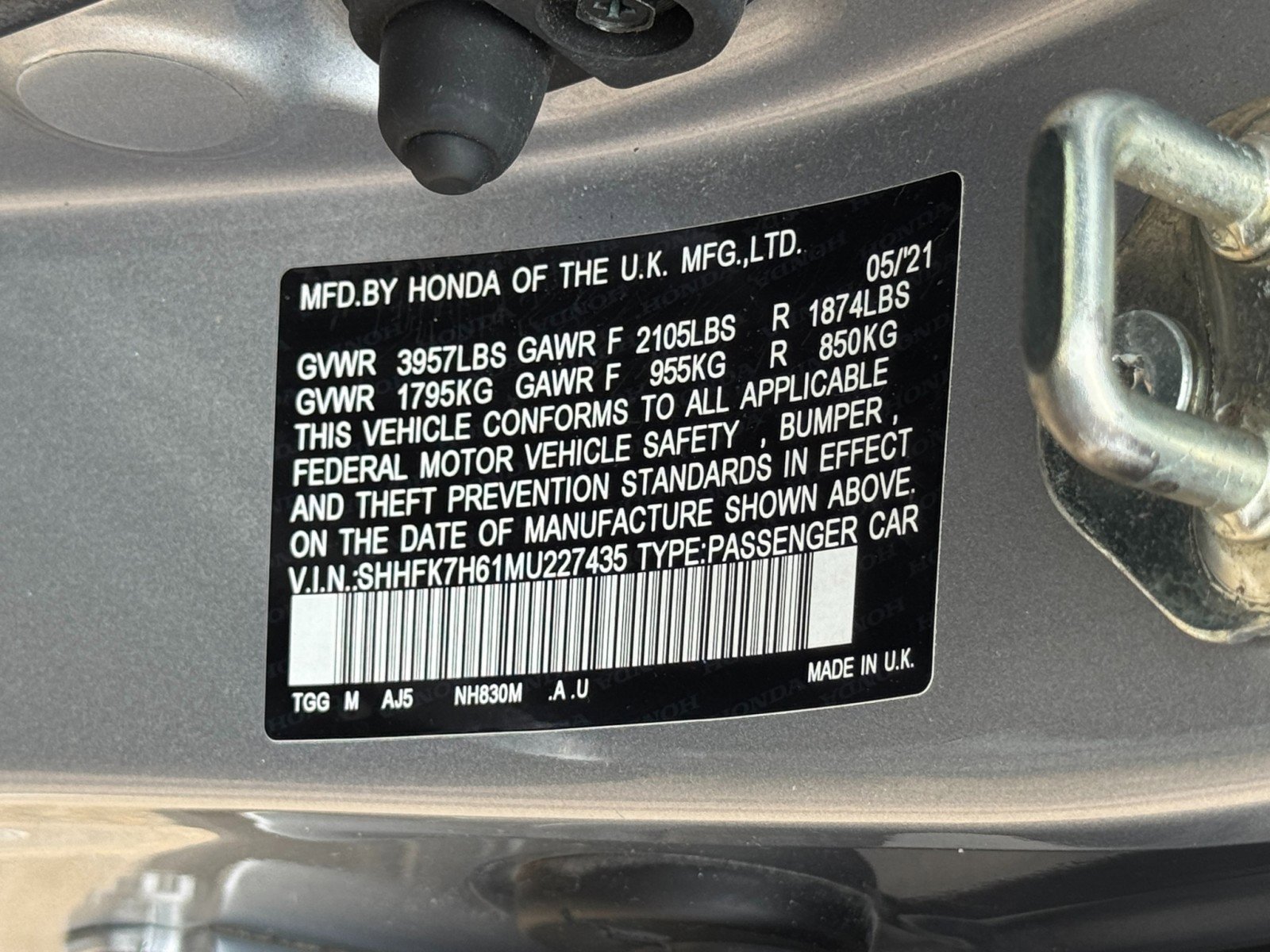 Used 2021 Honda Civic EX image 40
