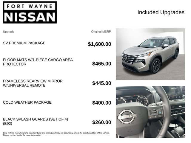 New 2026 Nissan Rogue SV w/ SV Premium Package image 4