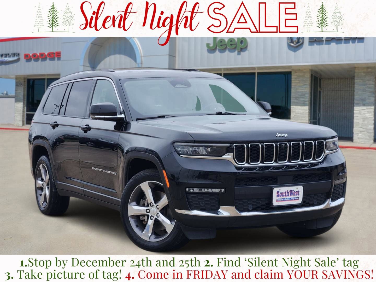 Used 2021 Jeep Grand Cherokee L Limited w/ Luxury Tech Group II image 1