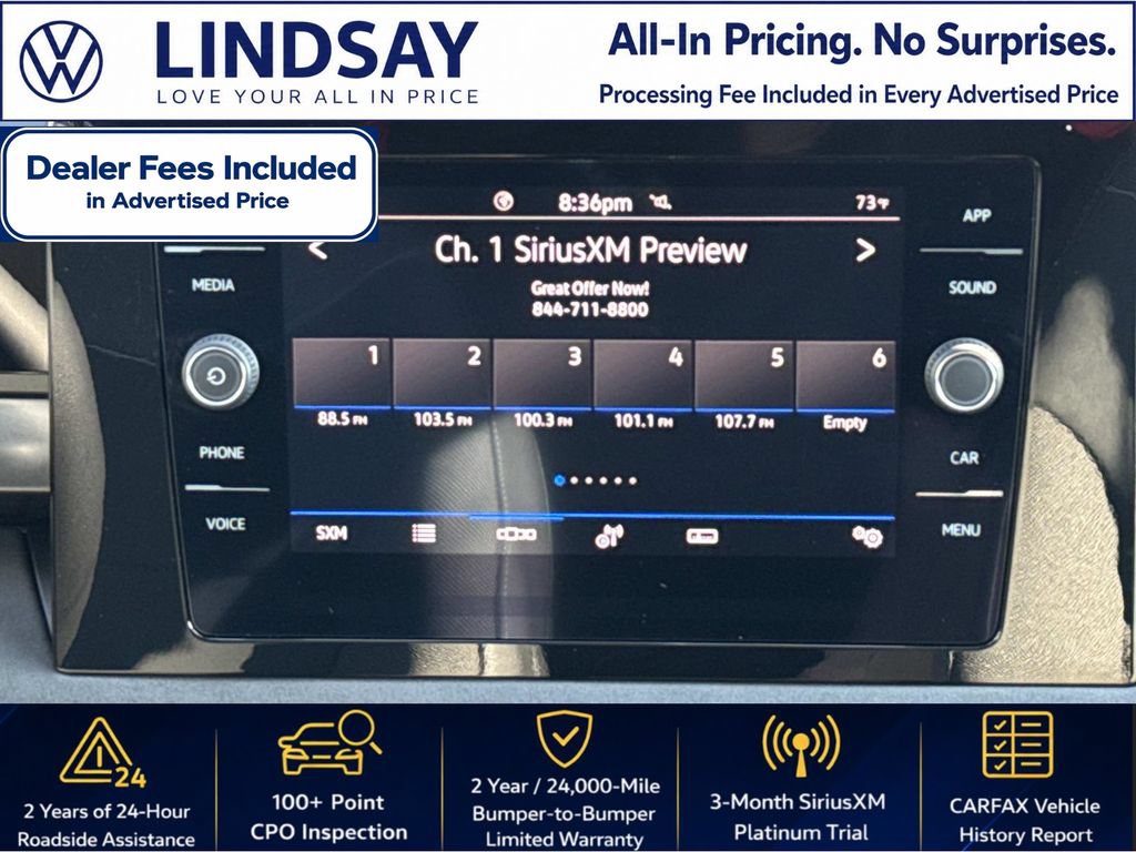 Certified 2025 Volkswagen Taos SE AWD/4WD image 15