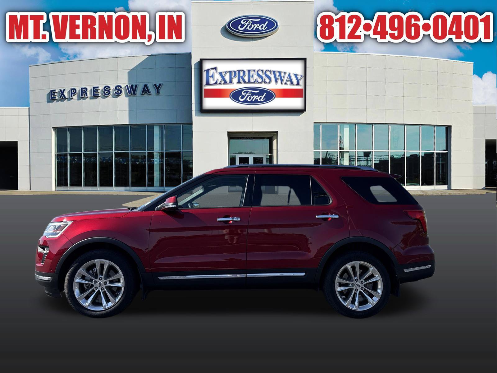 Used 2018 Ford Explorer Limited w/ Equipment Group 301A AWD/4WD image 15
