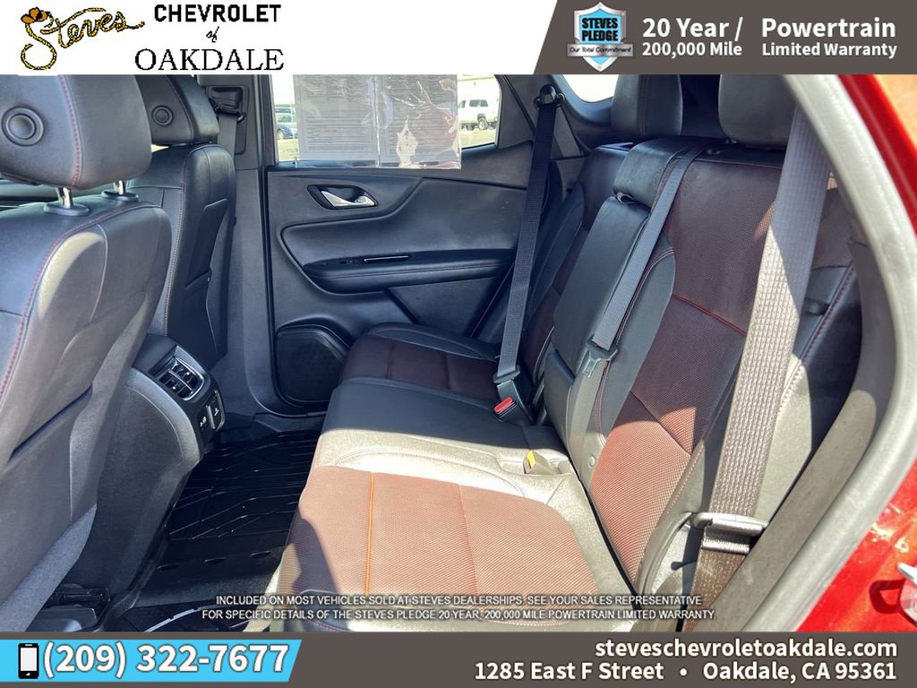 Certified 2024 Chevrolet Blazer RS w/ Driver Confidence II Package FWD image 30