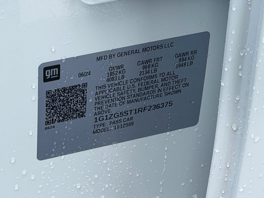 Certified 2024 Chevrolet Malibu RS FWD image 19