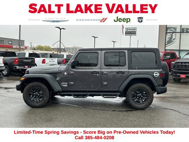Used 2018 Jeep Wrangler Unlimited Sport image 3