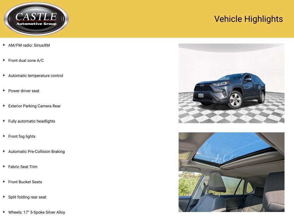 Used 2021 Toyota RAV4 XLE w/ Convenience Package AWD/4WD image 4