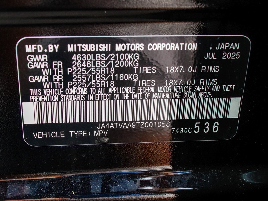 New 2026 Mitsubishi Eclipse Cross LE AWD/4WD image 15