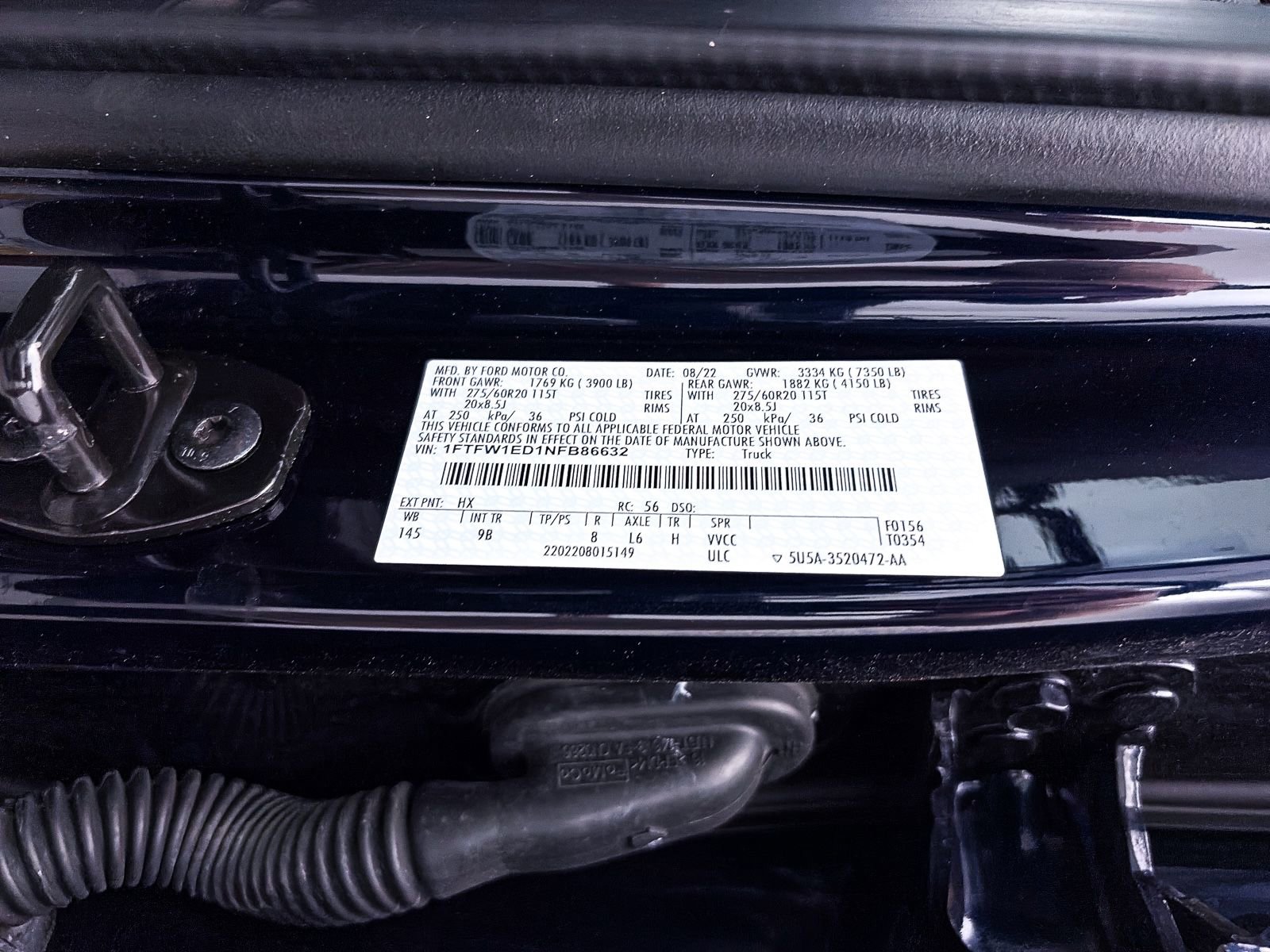 Used 2022 Ford F150 Platinum w/ Equipment Group 701A High image 42