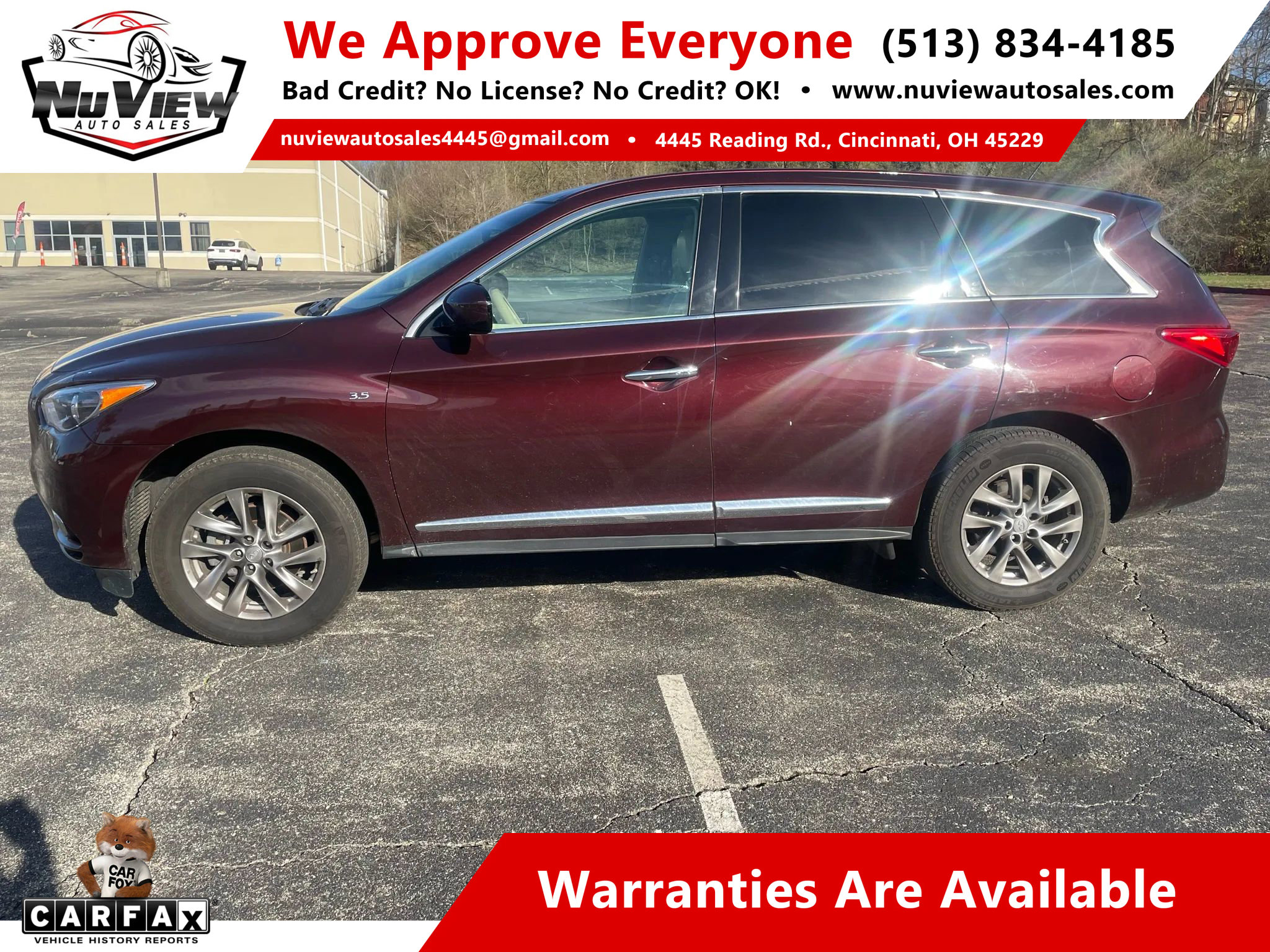 Used 2014 INFINITI QX60 Luxe