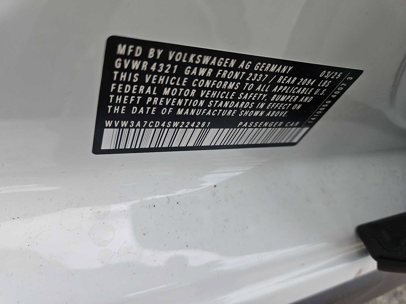 New 2025 Volkswagen GTI SE FWD image 22