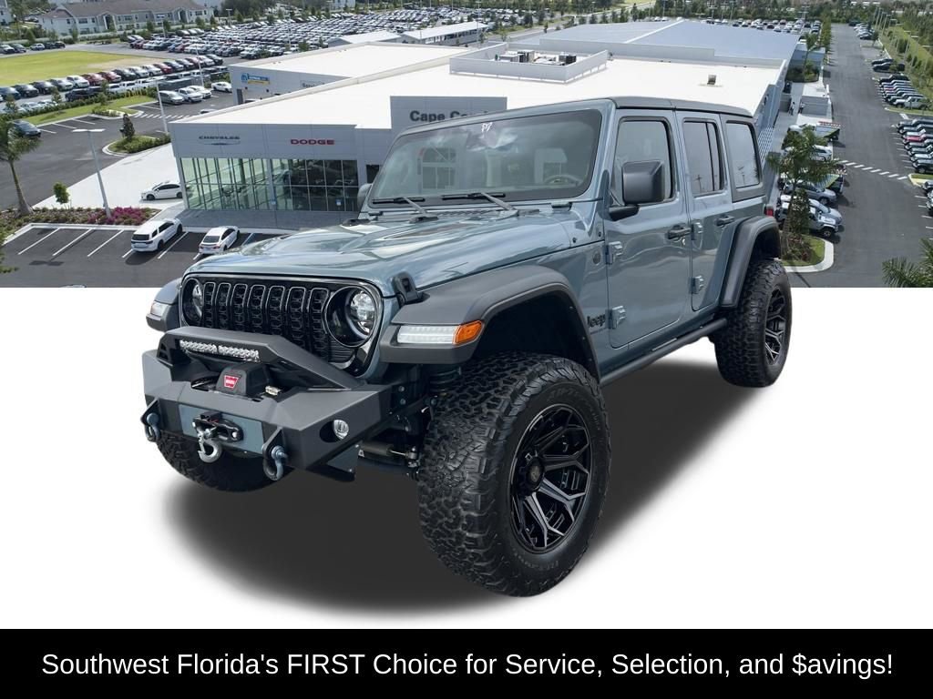 Certified 2024 Jeep Wrangler Willys image 2