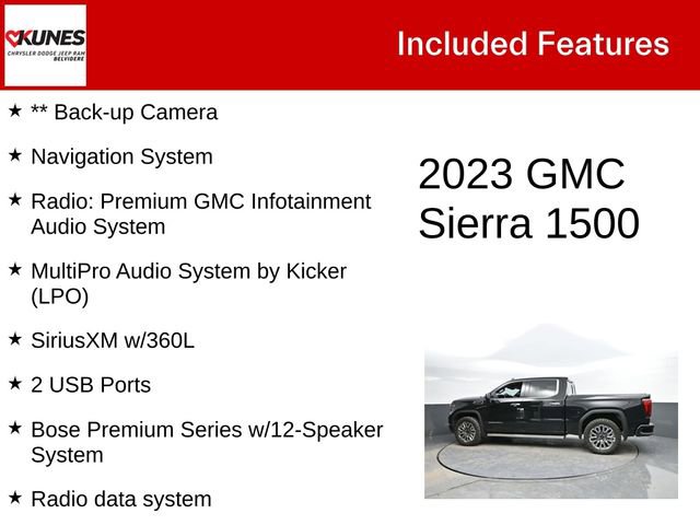 Used 2023 GMC Sierra 1500 Denali Ultimate image 3