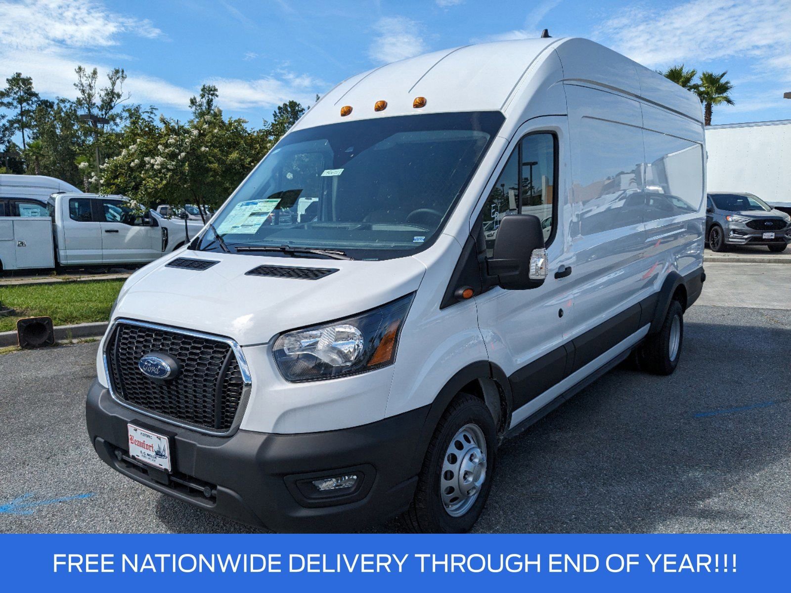 New 2024 Ford Transit 350 148 High Roof DRW AWD w/ Exterior Upgrade Package image 8