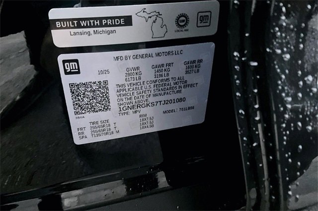 New 2026 Chevrolet Traverse LT w/ LPO, Floor Liner Package image 13