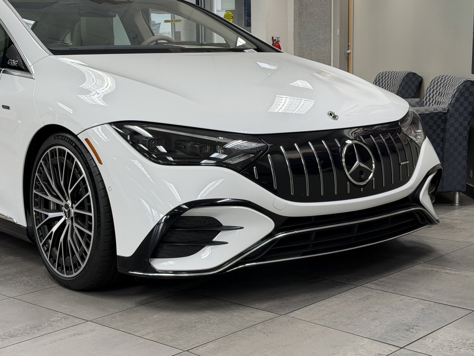 Used 2023 Mercedes-Benz EQE AMG 4MATIC Sedan image 3