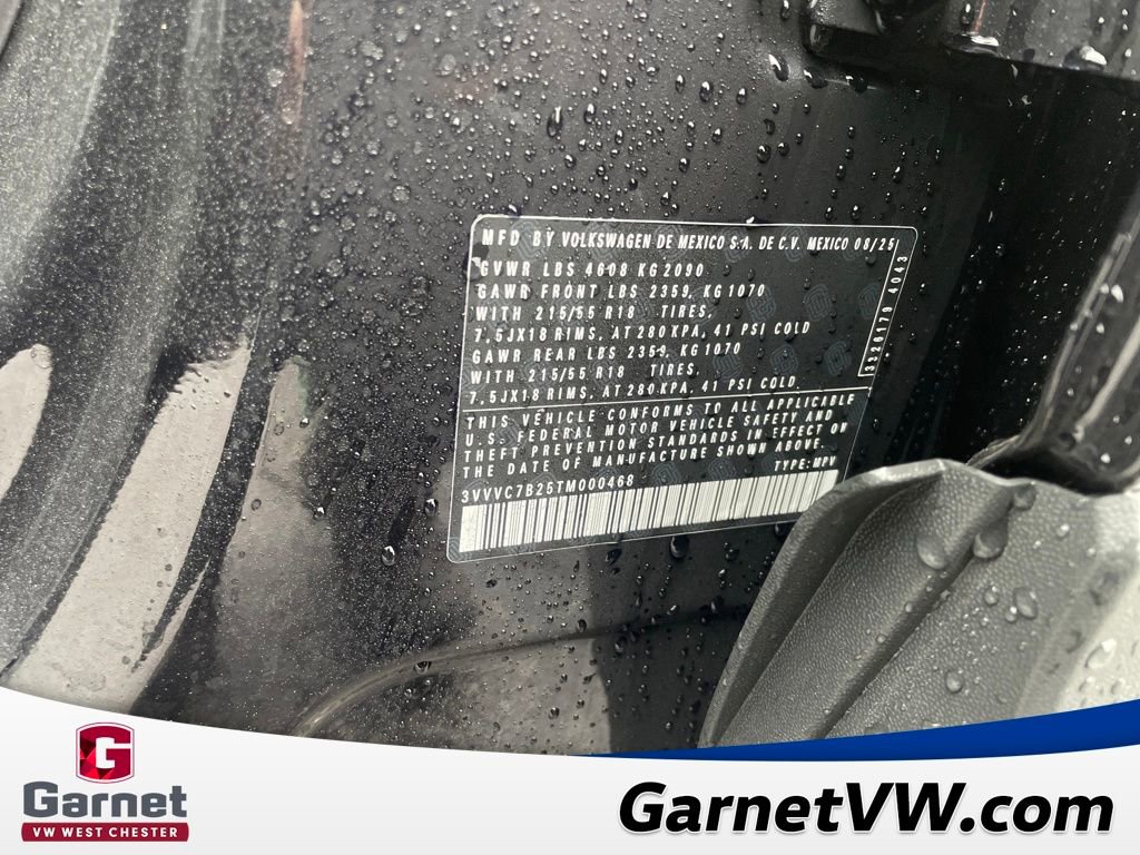 New 2026 Volkswagen Taos SE image 25