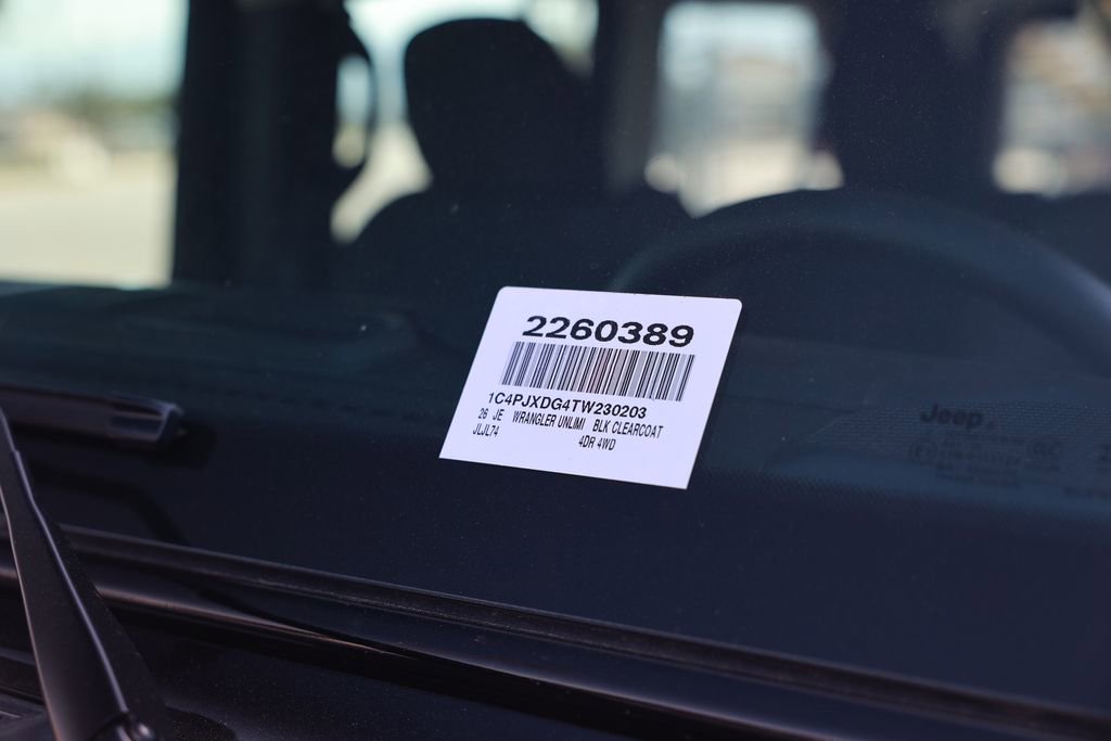 New 2026 Jeep Wrangler Sport image 37
