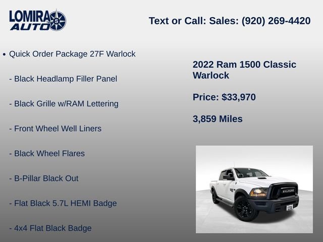 Used 2022 RAM 1500 Warlock AWD/4WD image 14