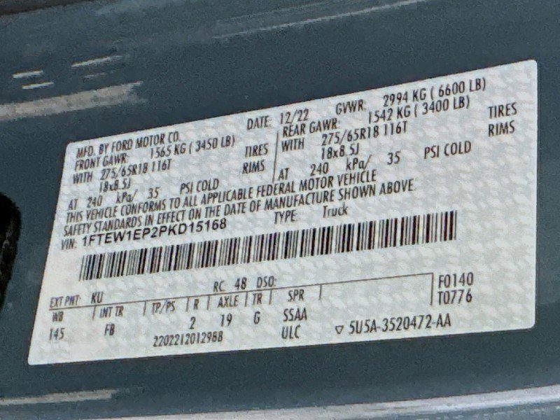 Used 2023 Ford F150 XLT w/ Equipment Group 302A High image 31