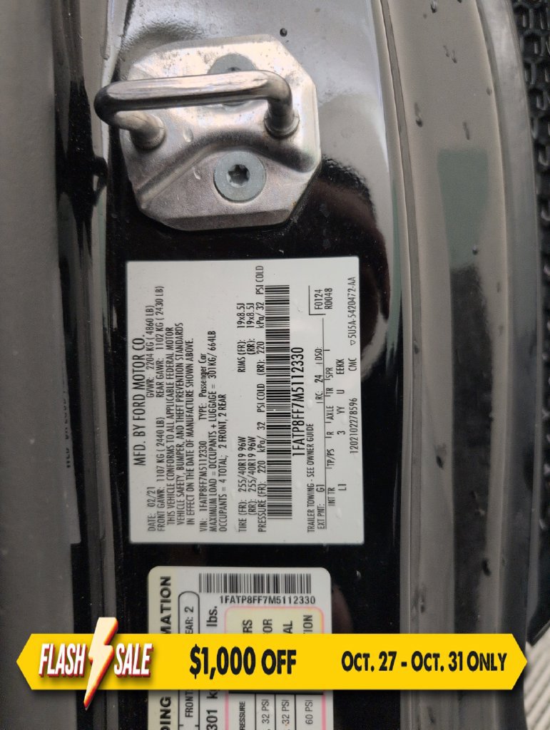 Used 2021 Ford Mustang GT Premium w/ Equipment Group 401A RWD image 38
