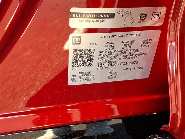 New 2026 Chevrolet Traverse RS image 34