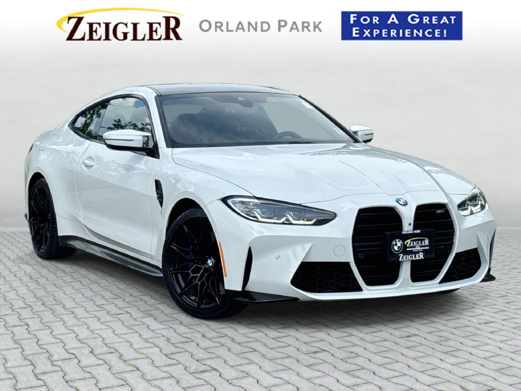 Used 2024 BMW M4 Coupe w/ Executive Package RWD image 1
