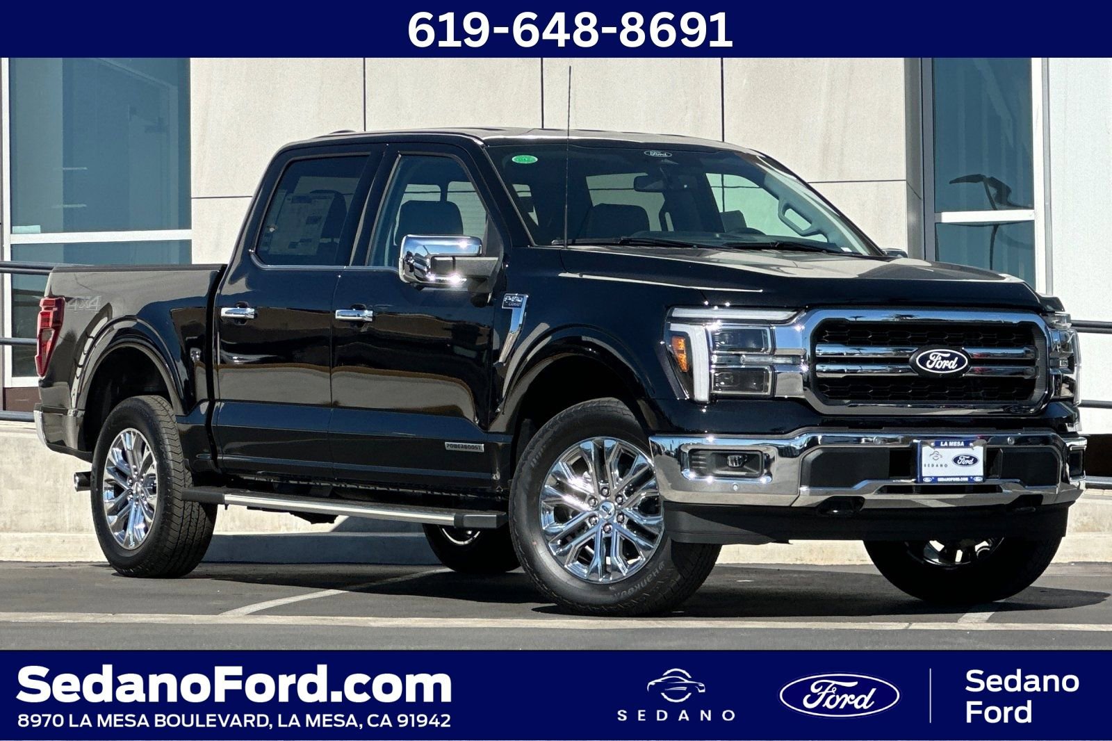 New 2025 Ford F150 Lariat w/ Equipment Group 502A High