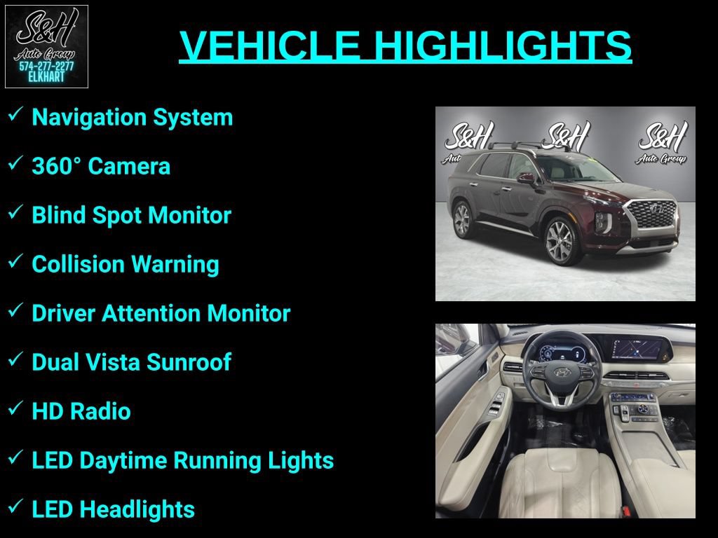 Used 2021 Hyundai Palisade Limited AWD/4WD image 3