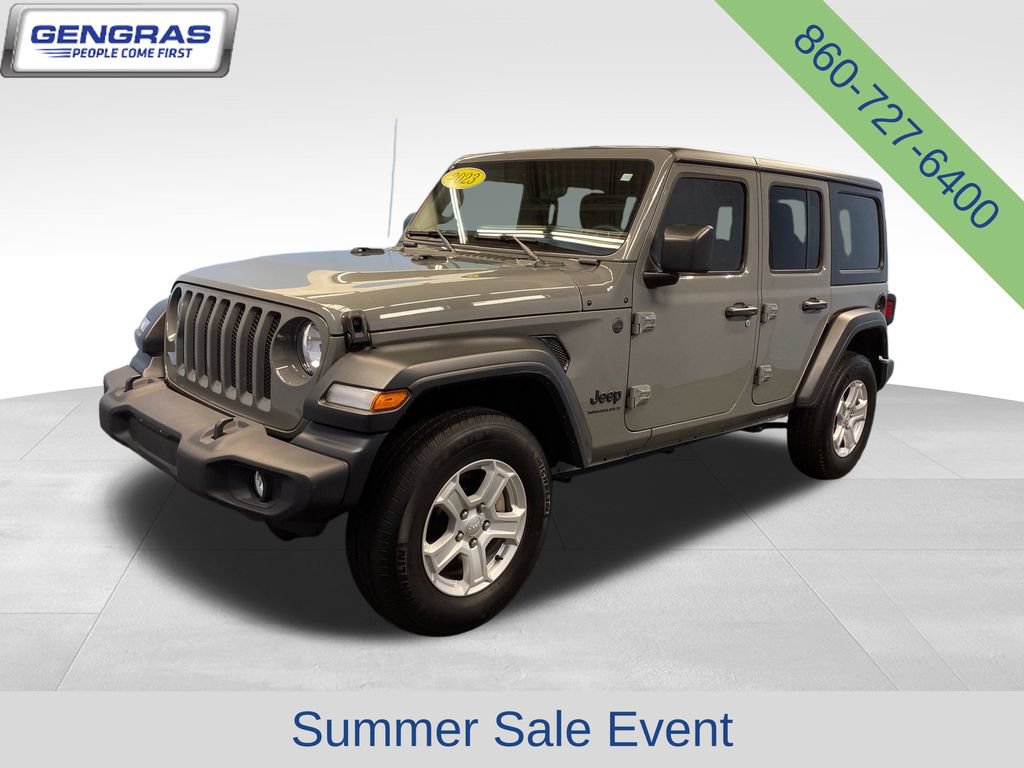 Used 2023 Jeep Wrangler Unlimited Sport AWD/4WD image 4