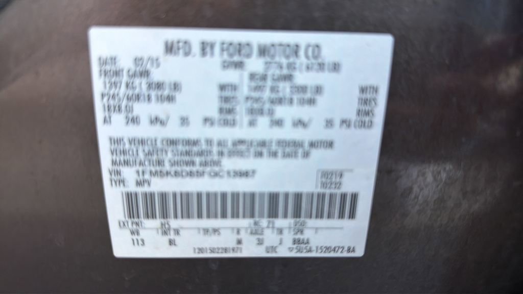 Used 2015 Ford Explorer XLT w/ Equipment Group 202B image 12