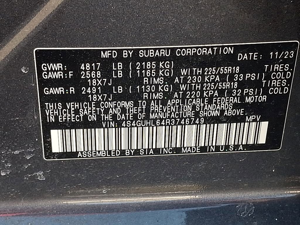 Used 2024 Subaru Crosstrek 2.5i Limited w/ Popular Package #4A AWD/4WD image 27