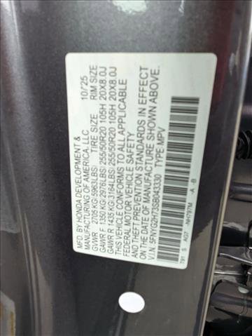 New 2025 Honda Pilot Touring image 18