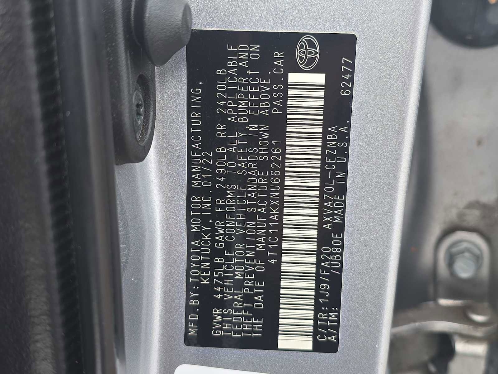 Used 2022 Toyota Camry LE FWD image 26