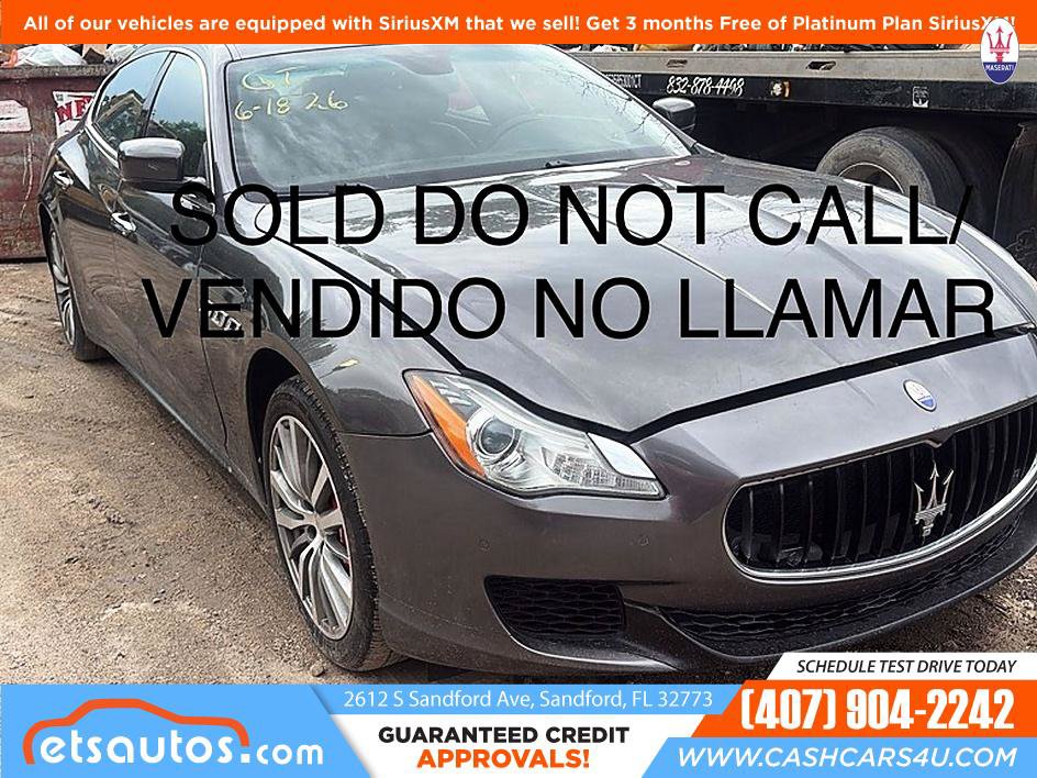 Used 2016 Maserati Quattroporte S Q4 AWD/4WD image 2