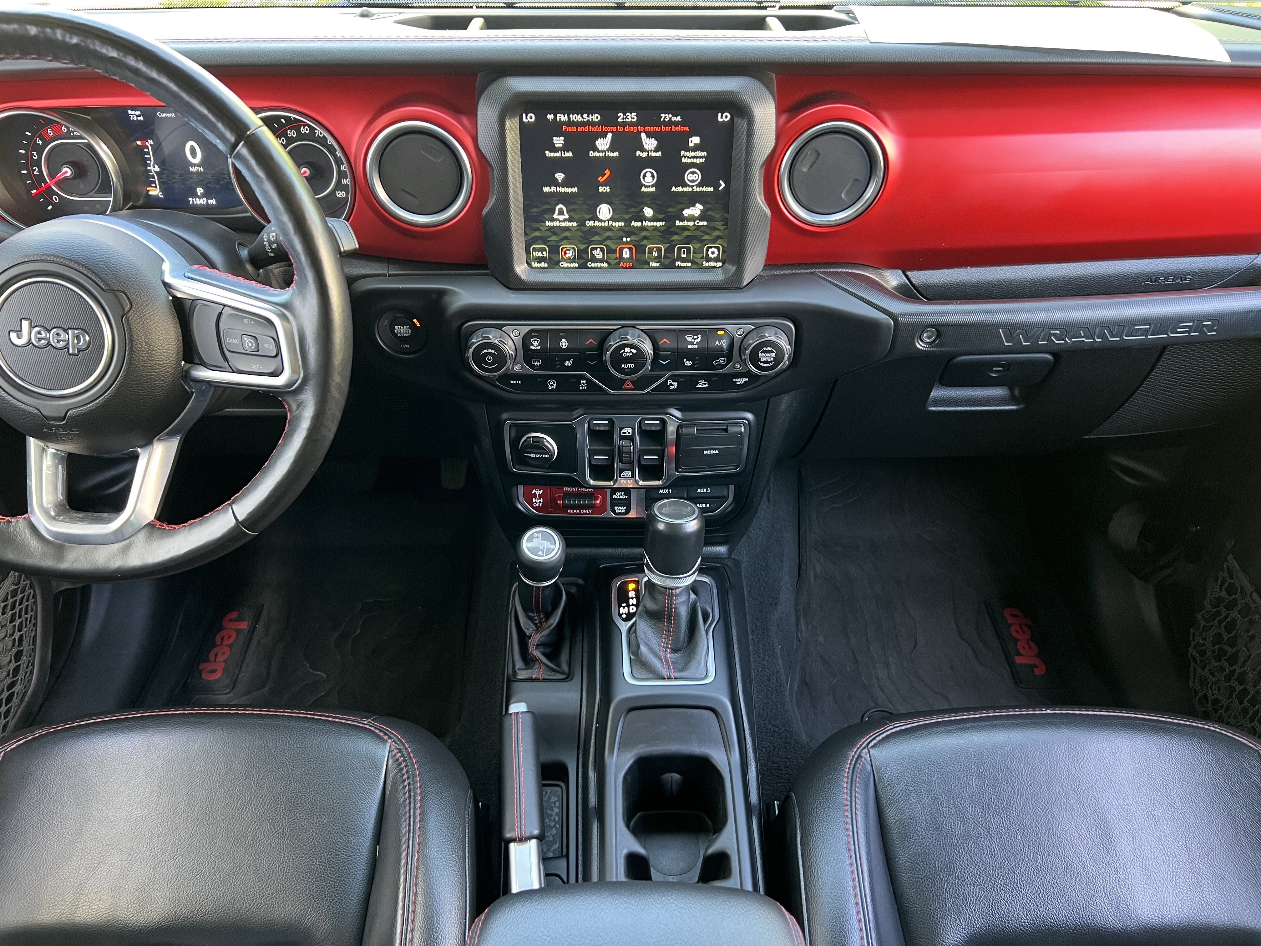 Used 2021 Jeep Wrangler Unlimited Rubicon w/ Uconnect 4C Nav & Sound Group AWD/4WD image 34